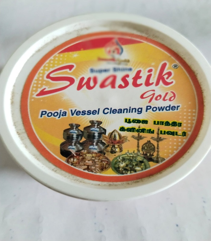 Swastik Gold ( pooja vessel cleaning powder ) 